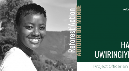 Hassina Project Officer chez Reforest'Action