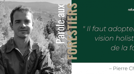 Pierre Chardon, propriétaire forestier 