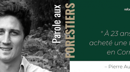 Pierre Aussedat, propriétaire forestier